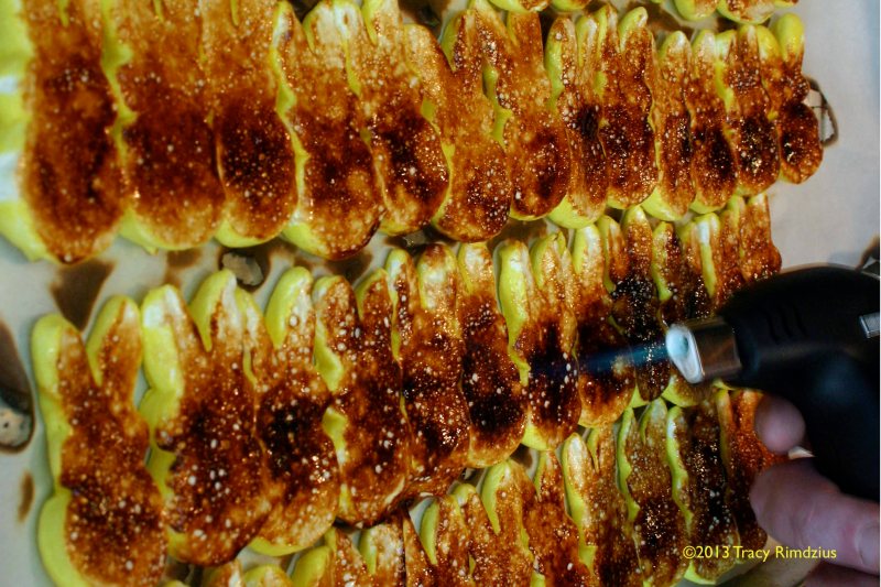 Dave and I fought over who got to be the blow torch firing squad.